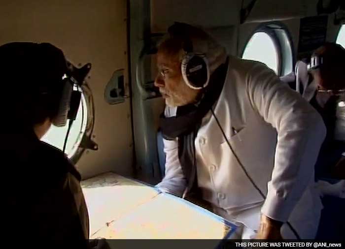 5 Pics: PM Narendra Modi Visits Pathankot Base