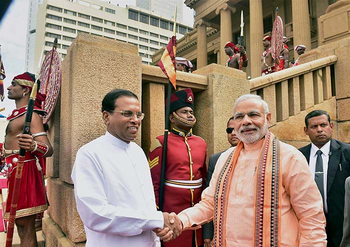 Prime Minister Narendra Modi\'s Visit  to Sri Lanka