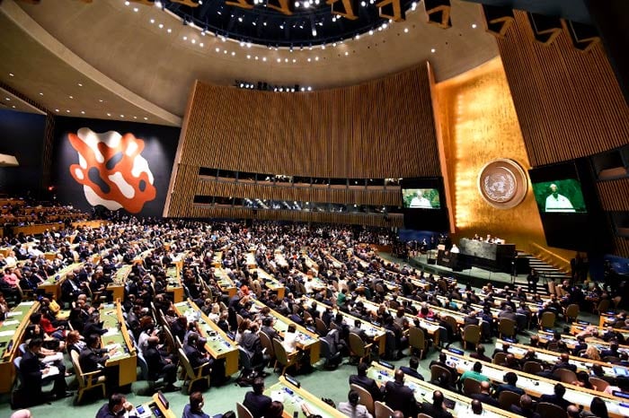 In a First Pope Francis Addresses UN General Assembly