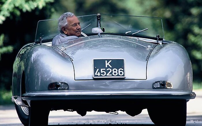 Ferry Porsche, the son of Porsche's founder. (NYT Photo)