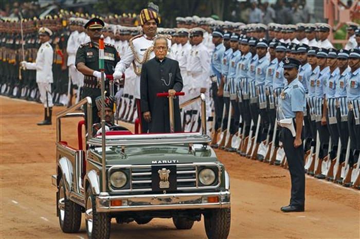 Pranab Mukherjee takes over as 13th President of India