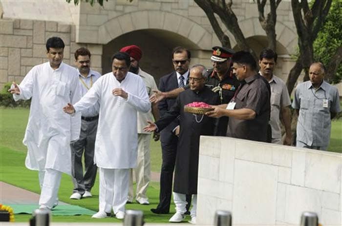 Pranab Mukherjee takes over as 13th President of India