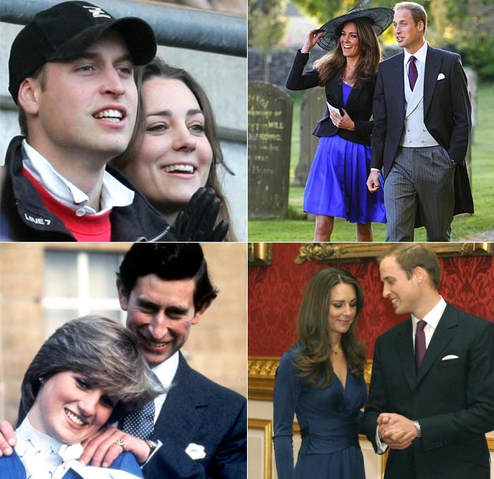 While Charles and Diana often seemed tense at times during their brief courtship, William and Middleton seem relaxed and comfortable together.<br /> <br /> They are both the same age ? unlike Charles and the much younger Diana ? and they have lived together in shared student housing, giving them plenty of time to really know each other.