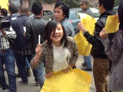Protest in Delhi against Arunachal Pradesh student's death