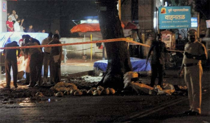 Four low-intensity blasts rocked Pune's busy Junglee Maharaj Road during rush hour in a span of 40 minutes on Wednesday evening. Two other bombs were defused. One person was injured in the blasts.