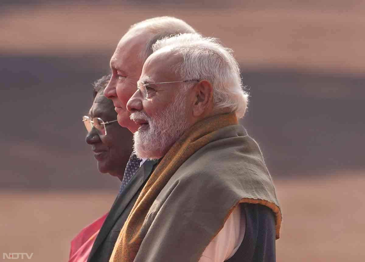 रूसी राष्ट्रपति व्लादिमिर पुतिन के भारत दौरे की सबसे पावरफुल तस्वीर.