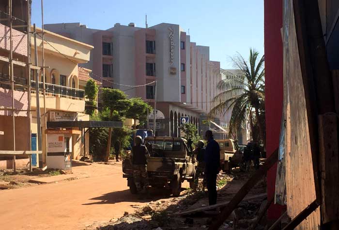 5 Pics: Gunmen Storm Mali Hotel, Take Hostages