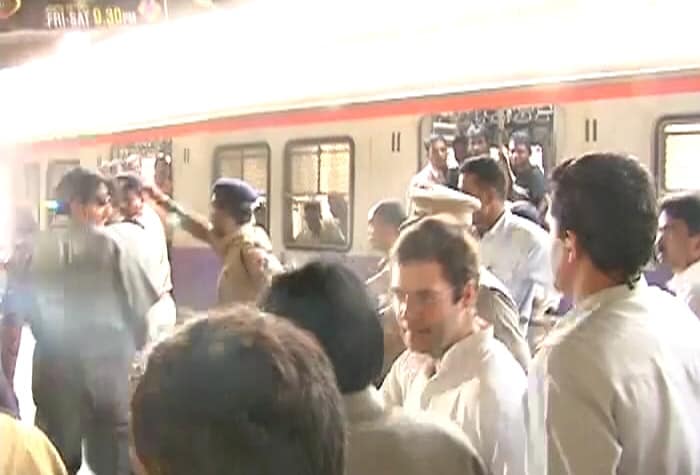 When in Mumbai, Rahul stepped out of his well-secured car to visit an ATM, and then suddenly hopped on to a local train at Dadar. He won the hearts of not just those in the city, but also that of India.