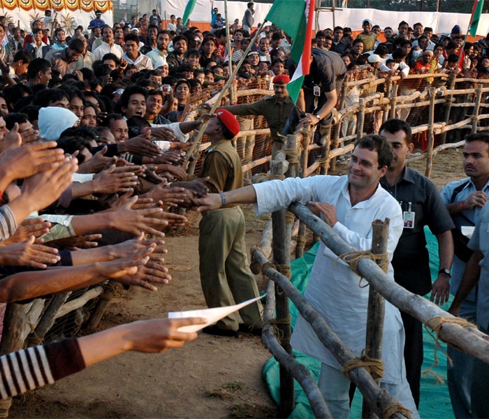 He addressed over 140 campaign rallies across India and said he wanted to usher in a new brand of democratic politics by promoting a new generation of future leaders, chosen through internal elections and talent hunt.