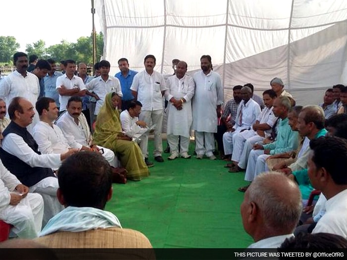 Congress Vice President Rahul Gandhi at a Rally in Bihar