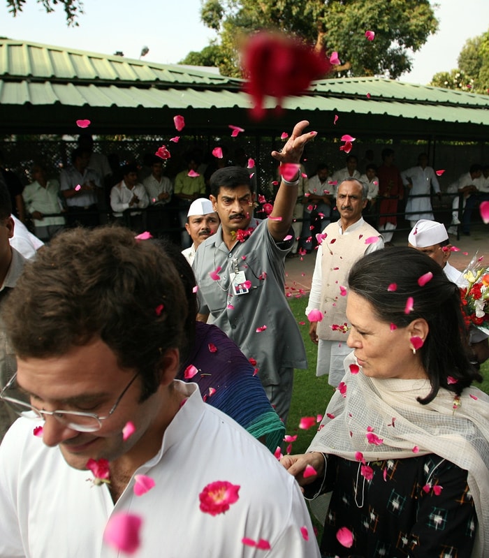 Rahul was appointed a general secretary of the All India Congress Committee on September 24, 2007 in a reshuffle of the party secretariat. In the same reshuffle, he was also given charge of the Youth Congress and the National Students Union of India. (Photo: AFP)