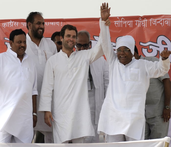 Senior party leaders lavished praise on the 39-year-old Rahul Gandhi for the decisive victory of the Congress-led United Progressive Alliance (UPA), which defied most pollsters' predictions of a fractured verdict.