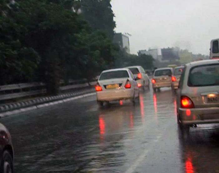 Delhi rains: T3 flooded
