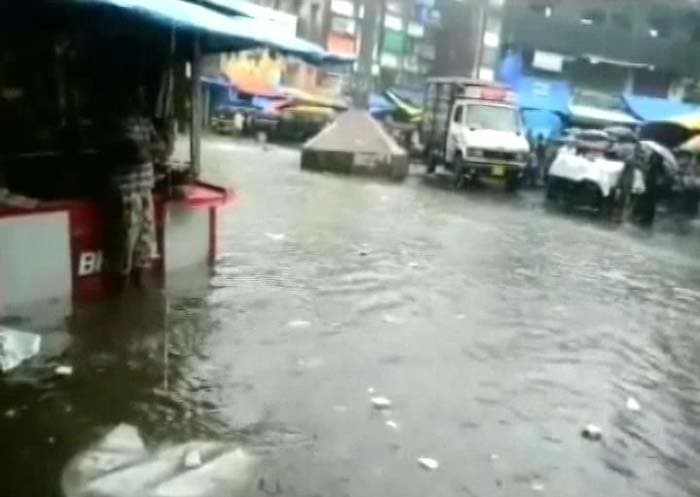 In Mumbai, several low-lying areas have been waterlogged in the city and suburbs, hitting vehicular movement badly.