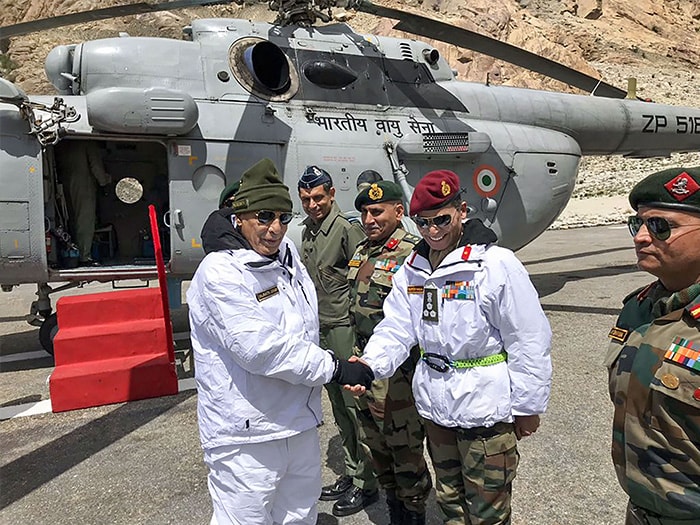 Rajnath Singh\'s First Visit As Defence Minister To Siachen Army Base