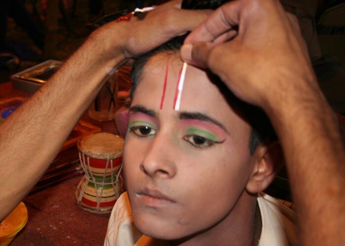 <strong>Young one:</strong> Old enough to understand that he is part of a universal celebration. Too young to be have lost the wonder. (NDTV Photo)