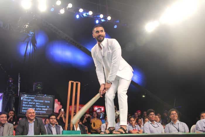 What Happened When Ranveer Singh Challenged Dada on the Pitch