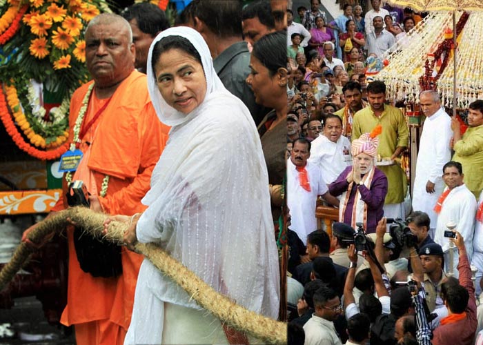 Chariots of the Chief Ministers: Modi, Mamata and their rath yatras