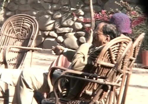 After 19 long years, Rathore was sentenced to all of six months in jail. What's worse, he also got bail right away. Many termed the verdict as a national shame. But amid that outrage is Rathore, seen here relaxing in the sun, almost oblivious to the travesty of justice. (NDTV Photo)
