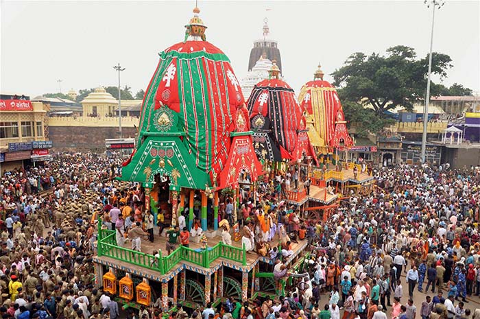 Nabakalebar Rath Yatra Begins in Puri