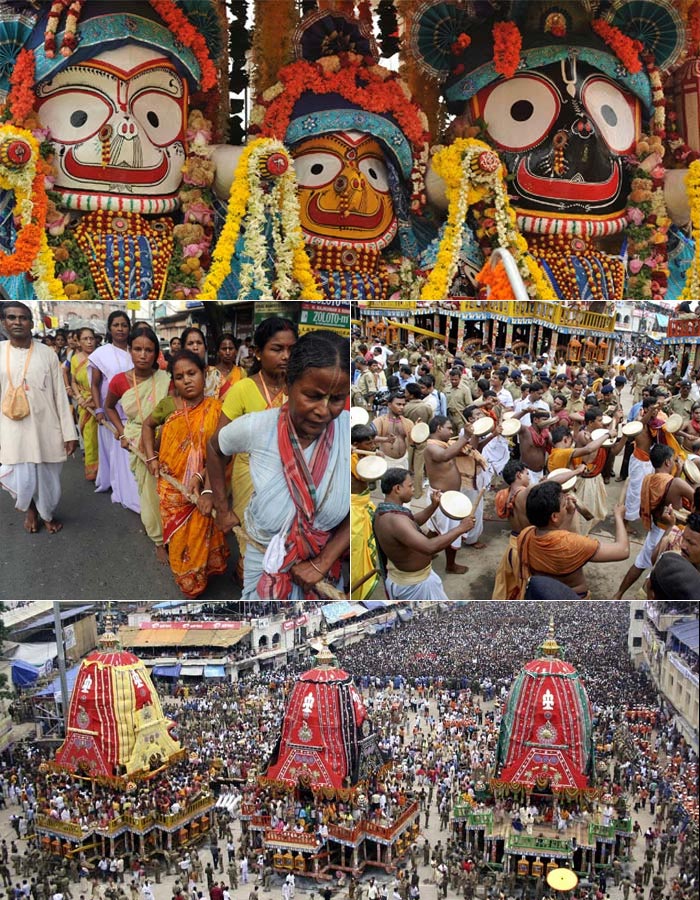 Rath Yatra rolls out amid grand festivities