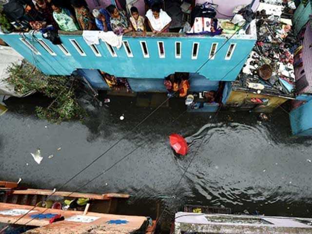 Photo : Relief To Come For Flood-Hit Chennai After 5 Days Of Incessant Rain In Tamil Nadu