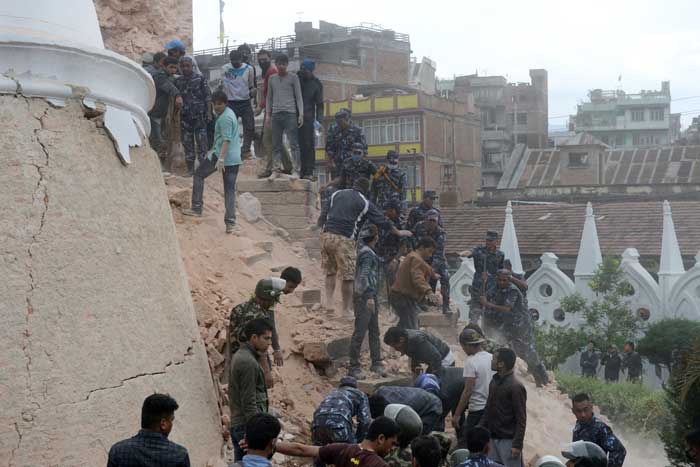Rescue Operation Intensifies After Massive Earthquake in Nepal