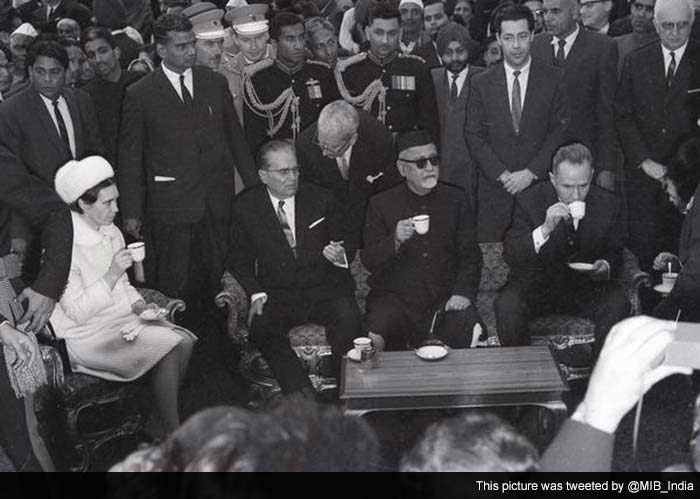 President JB Tito of Yugoslavia as India's Republic Day chief guest in 1968.