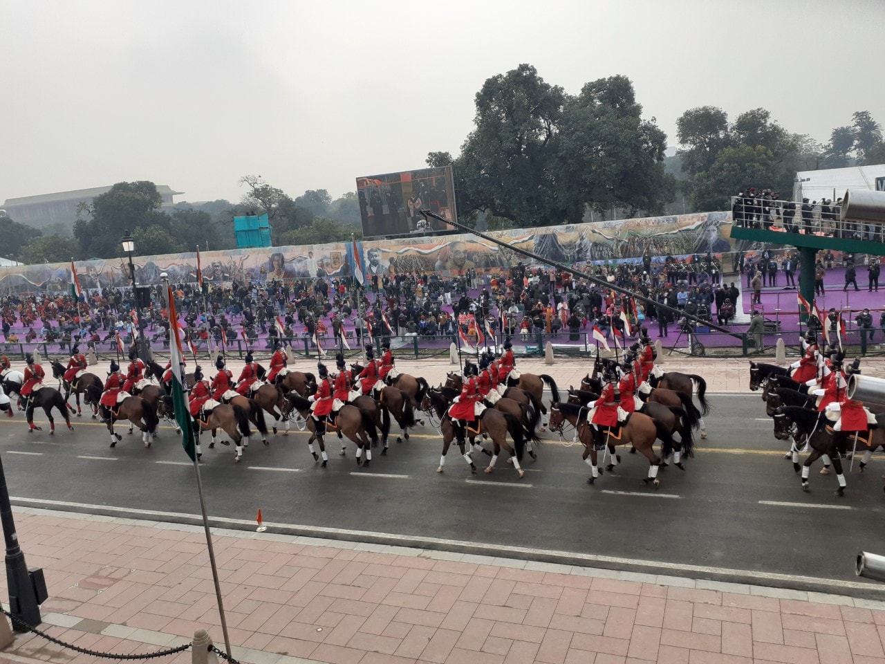 Republic Day Parade Rehearsals In Full-Swing At New Delhi\'s Rajpath: See Pics