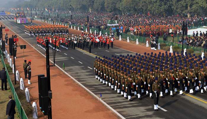In Pics: Rajpath Dresses Up Ahead Of 68th Republic Day