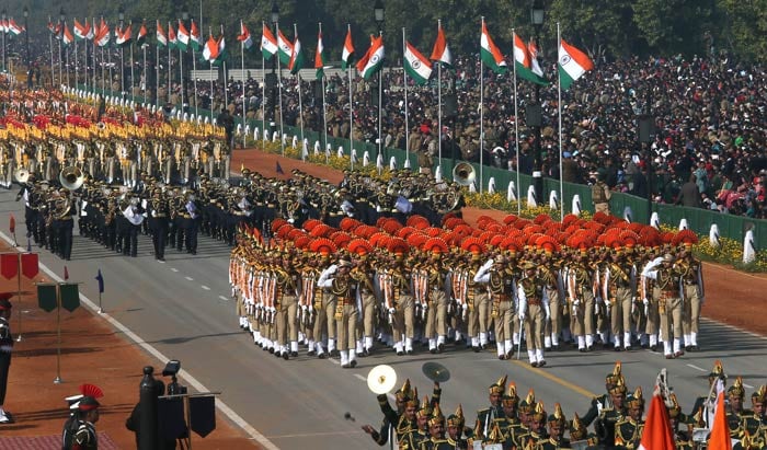 India celebrates 64th Republic Day