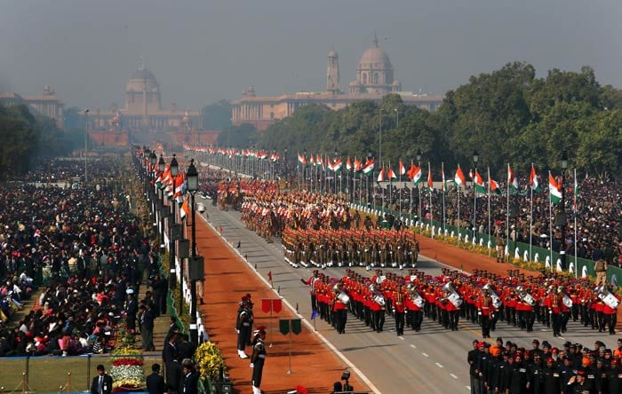 India celebrates 64th Republic Day