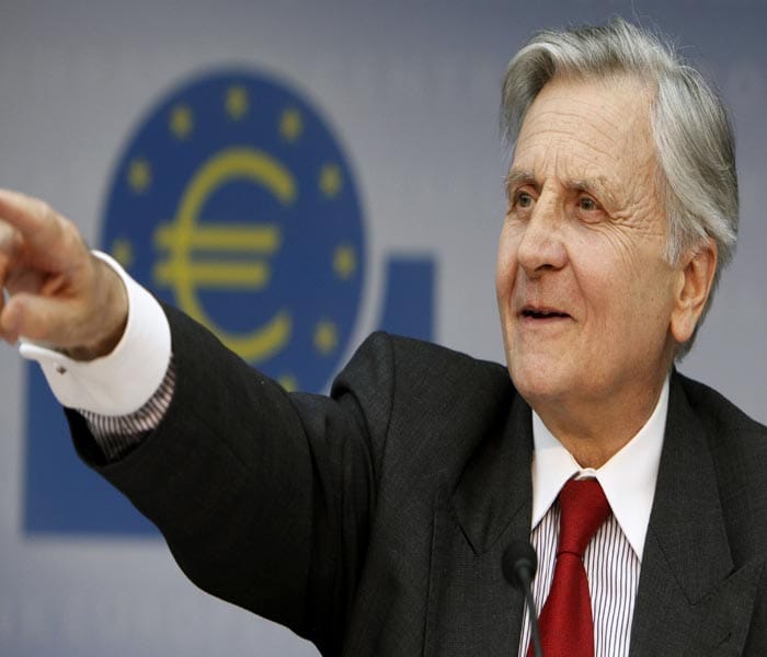 Jean-Claude Trichet, European Central Bank president since November 2003, has put euro on the world map.(AP photo)