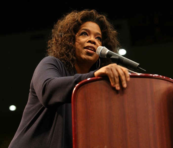 Oprah Gail Winfrey is an American television host, producer, and philanthropist, best known for her multi-award winning talk show, which has become the highest-rated program of its kind in history.<br><br>She has been ranked the richest African American of the 20th century and the greatest black philanthropist in American history.(NYT Photo)