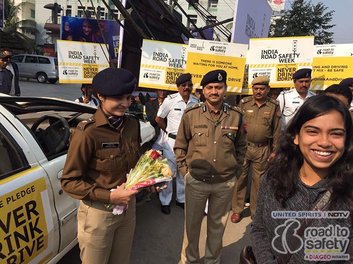 In Pics: How Guwahati City Police Raised Awareness About Road Safety