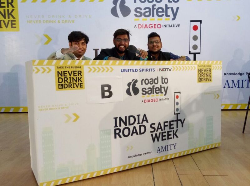 Photo : Delhiites Celebrated Road Safety Week With A Quiz Competition