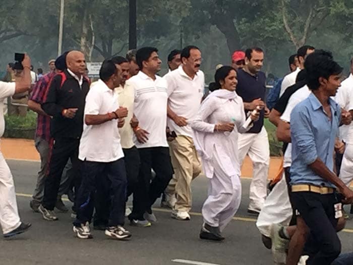 On Rashtriya Ekta Diwas, PM Modi Flags off \'Run For Unity\'