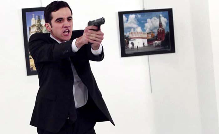 In Pics: The Shocking Shooting Of Russian Ambassador To Turkey