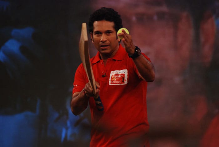 Sachin bats for schools