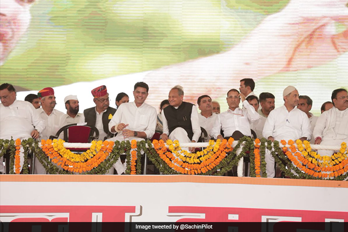 Sachin Pilot's Bikaner Rally In Pictures