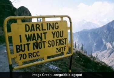 In Pics: 10 Road Signs Found Only In India