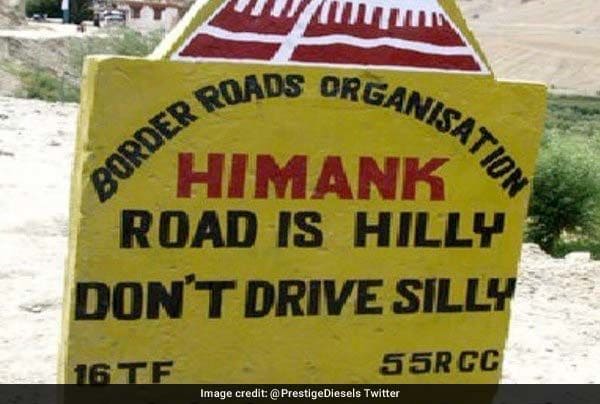 In Pics: 10 Road Signs Found Only In India
