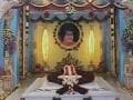 Photo : Mahasamadhi of Sai Baba unveiled