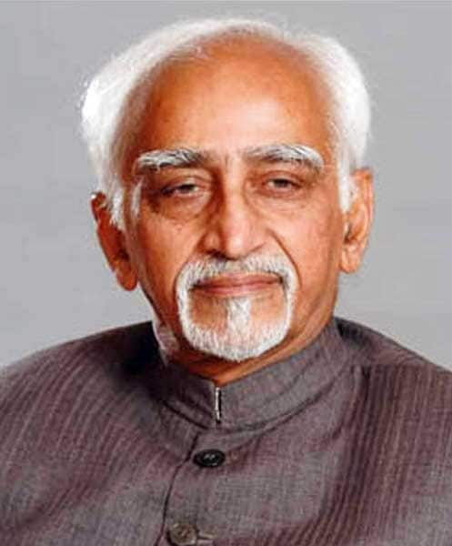 <b>Hamid Ansari:</b><br><br> Vice President Hamid Ansari said Sai Baba's "words and actions have lit the lamp of love in the hearts of devotees. His message of service to humanity as service to God and as a means of destroying narrow-
mindedness is of eternal relevance."