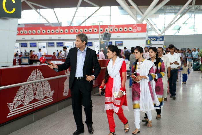 All of us have dreamt about flying, but this gets realised for a few... So, NDTV India, with Spicejet, took over 60 people on the first flight of their lives... a flight of their dreams...