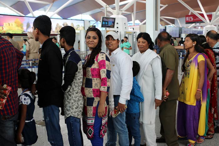 All of us have dreamt about flying, but this gets realised for a few... So, NDTV India, with Spicejet, took over 60 people on the first flight of their lives... a flight of their dreams...