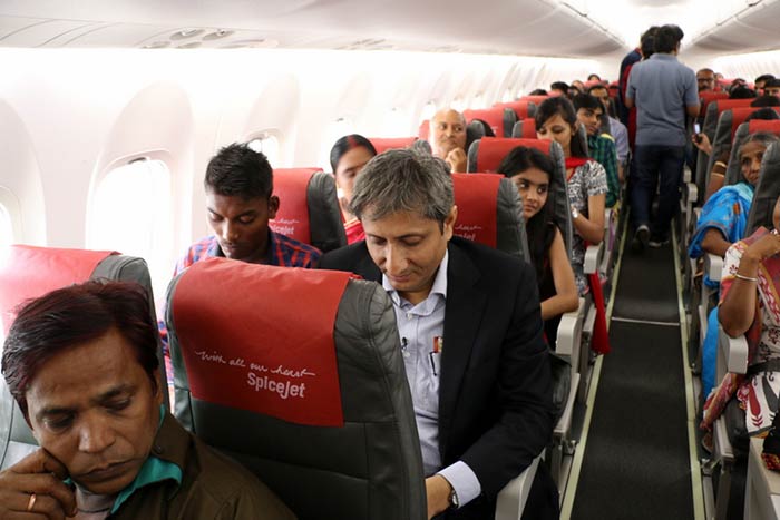 All of us have dreamt about flying, but this gets realised for a few... So, NDTV India, with Spicejet, took over 60 people on the first flight of their lives... a flight of their dreams...