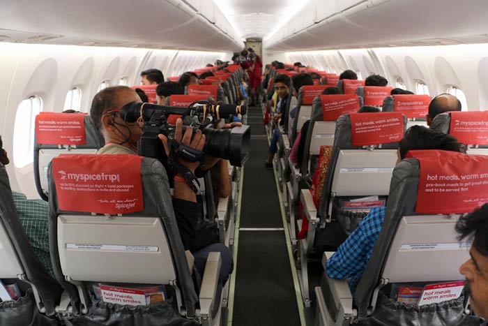 All of us have dreamt about flying, but this gets realised for a few... So, NDTV India, with Spicejet, took over 60 people on the first flight of their lives... a flight of their dreams...