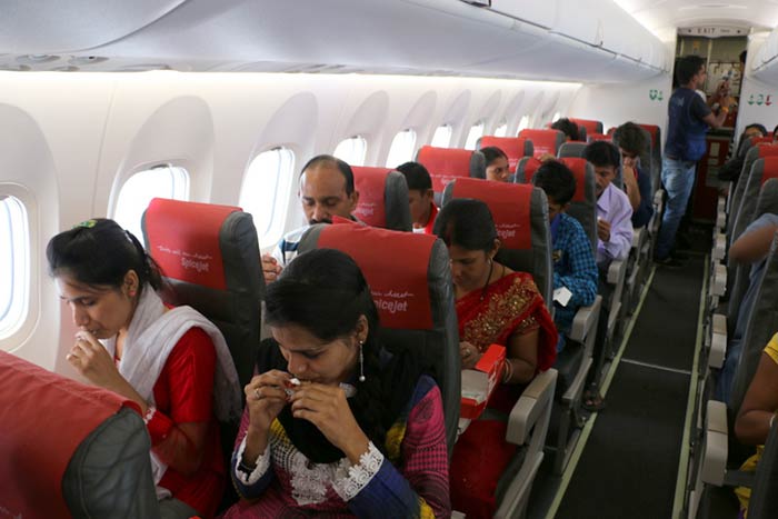 All of us have dreamt about flying, but this gets realised for a few... So, NDTV India, with Spicejet, took over 60 people on the first flight of their lives... a flight of their dreams...