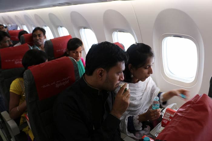 All of us have dreamt about flying, but this gets realised for a few... So, NDTV India, with Spicejet, took over 60 people on the first flight of their lives... a flight of their dreams...